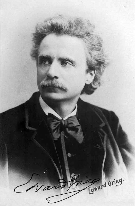 Folclore noruego + música clásica = Edvard Grieg.